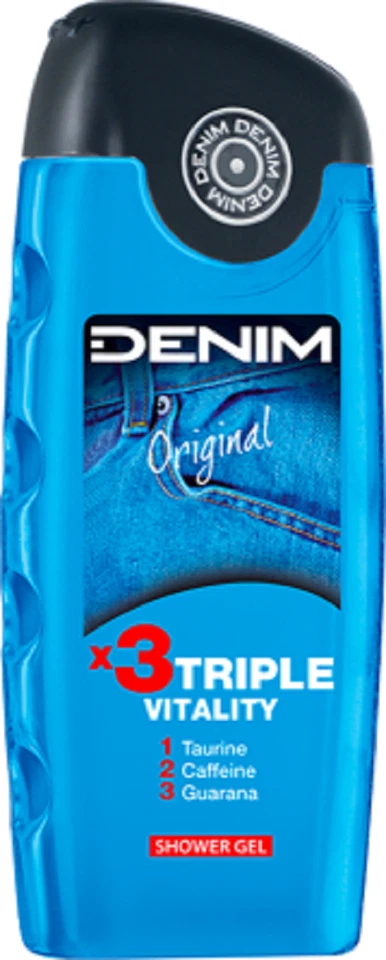 CONTER DENIM Original *3Triple Vitality Duschgel / Showergel 1 x 250ml New