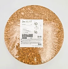 IKEA Trivet 3 pack Heat 7" Kitchen Cork 870.770.00 Sealed New, Free Shipping