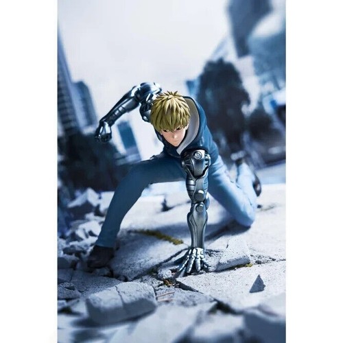 One Punch Man Demon Cyborg Genos Speed-o'-Sound Sonic Figur Set #2 #3 Pre JP - Bild 6 von 15