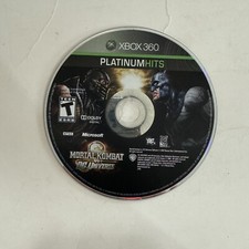 Mortal Kombat vs. DC Universe (Xbox 360, 2008) Disc Only Works Tested E27