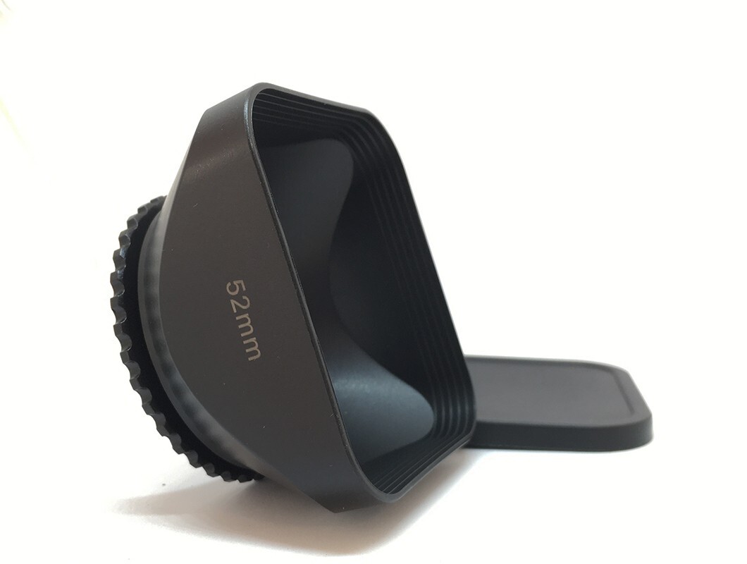 52mm Sun Visor DV Camera Lens Hood for Digital Video Camera - UK STOCK