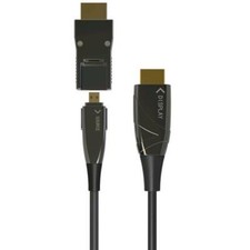 Techly Cavo HDMI A/A Micro HDMI AOC in Fibra Ottica 4K 50m