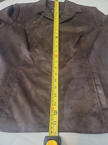 Evan-Picone Größe 14P Jacke mit Reißverschluss braun - Bild 11 von 11