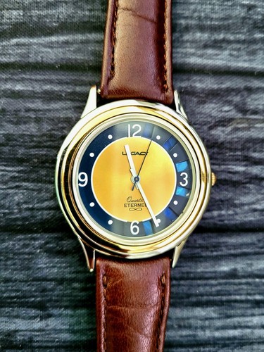 Reloj Francés Retro Raro Para Hombre Batería Nueva Listo Para Usar Nuevo de Lote Antiguo - Imagen 4 de 7