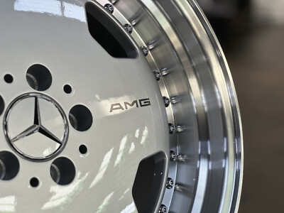 「超レア」Mercedes-Benz AMG 90's 小物入れ New 18x8.5 ET18 18x9.5 ET20 Aero Classic Mercedes (4 Wheels