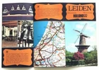 Tourist brochure leaflet HOLLAND Leiden - university town 70's