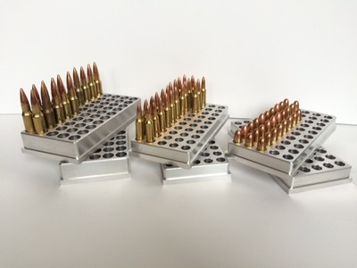 257 Weatherby Magnum Reloading Block Cnc Machined Aluminum Ebay