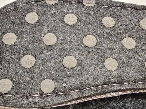 Herren Pantoffeln Hausschuhe Schlappen Filzpantoffeln Filzsohle mit Noppen Neu - Bild 17 von 25