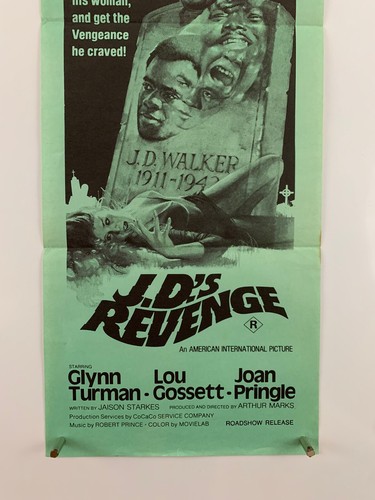 JD’S REVENGE Movie Poster (Fine-) AUSTRALIAN Daybill 1976 Horror 13 1/4x30 103 - Bild 4 von 12