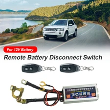 Car Battery Disconnect Switch Wireless Remote Control Leak proof Isolator Switch