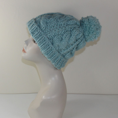 chunky bobble hat knitting pattern