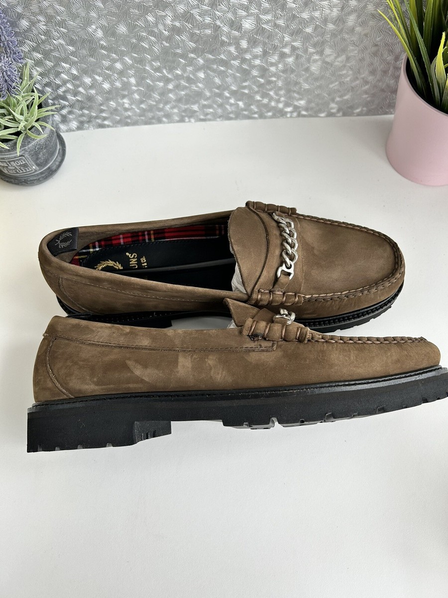 G H Bass & Co X Fred Perry Penny B-Roll Lincoln Chain G H Bass & Co X Fred Perry Penny B-Roll Lincoln Chain