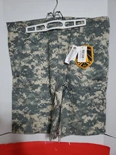 Military Style Brooklyn Armed Forces - ACU Shorts -large Missing Zipper Pull