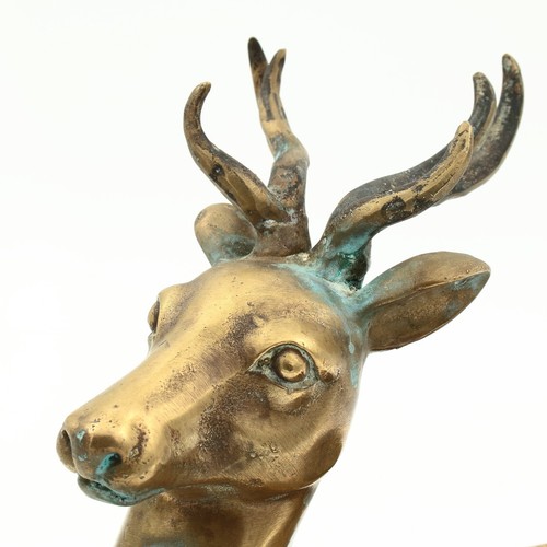 Chinesischer Bronze Hirsch Räuchergefäß Statue groß 26,5 cm lang - Bild 13 von 24