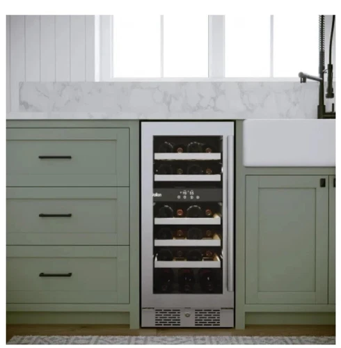 Avallon AWC152DZLH 15" Dual Zone Left Hinge Wine Cooler - Stainless - Picture 1 of 2