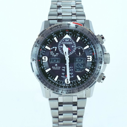 Orologio Uomo PROMASTER CITIZEN Skyhawk Super Titanio Eco Drive 20bar  JY8100-80E | eBay