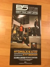 B5 Don't Talk, Just Listen Promo Poster R&B Pop Hip Hop Rap 112 Bad Boy Bow Wow