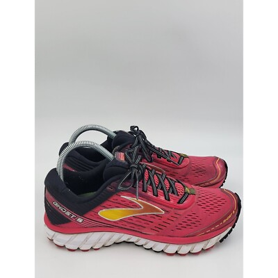 Brooks Ghost 9 Running women's Shoes Size 9.0 1202251B661 pink black