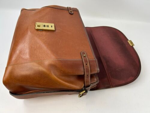 Vintage Leather BALLY Business Executive Professional Briefcase Bags Mens - Picture 4 of 15