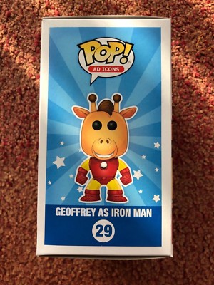 Funko Pop Ad Icons: Geoffrey as Iron Man #29 Fan Expo Canada