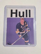 Brett Hull Artist Signed Hockey Art Card 1/10