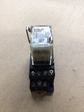 Omron MY4N-D2 Relay 24VDC Coil 14 Pin Relay 24 VDC W/Base #4066I143
