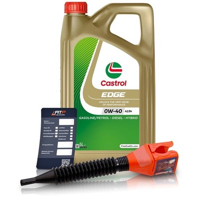 5 L LITER CASTROL EDGE 0W-40 A3/B4 MOTOR-ÖL MOTOREN-ÖL