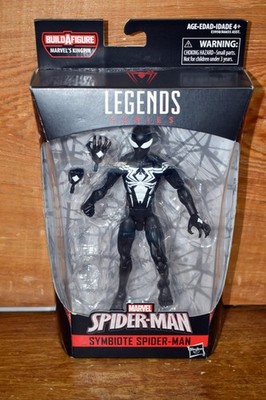 Marvel Legends Symbiote Spider-Man 6'' Figure Kingpin Wave NO BAF Black Suit