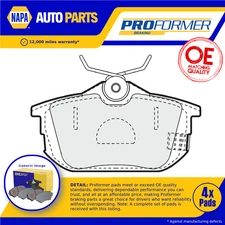 Brake Pads Set fits VOLVO S40 Mk1 1.6 Rear 99 to 03 Proformer 30620770 New