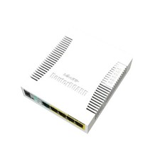 Mikrotik RB960PGS CSS106-1G-4P-1S 5-Port Gigabit Cloud Smart Switch PoE SwOS SFP