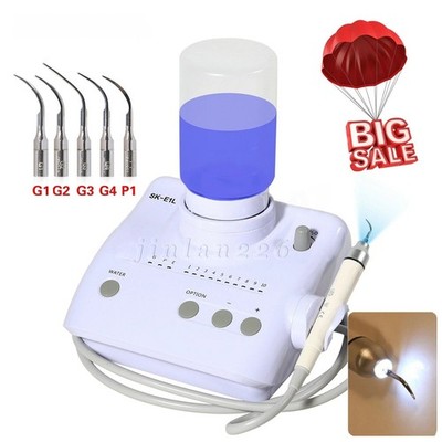 LED Dental Ultrasonic Piezo Scaler & 2*Water Bottle for EMS WOOD-PECKER SALE