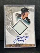 2008-09 UD The Cup Jamie McGinn RPA Rookie Patch Auto /249