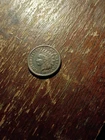 1873 Indian Head Cent Dark Brown
