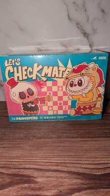 Pop Mart THE MONSTERS Let's Checkmate Series-Fridge Magnet LABUBU Whole Set