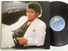 MICHAEL JACKSON THRILLER VINYL LP 1982 U.K 1st press A1 B1 NO MJ CREDIT EX (A
