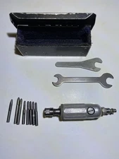 Vintage Dotco 10L104DA Pneumatic Die Grinder 30,000 RPM Used at TWA JFK Airport