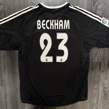 Original Adidas Real Madrid 2004/2005 Auswärtstrikot BECKHAM 23 Herren Große L