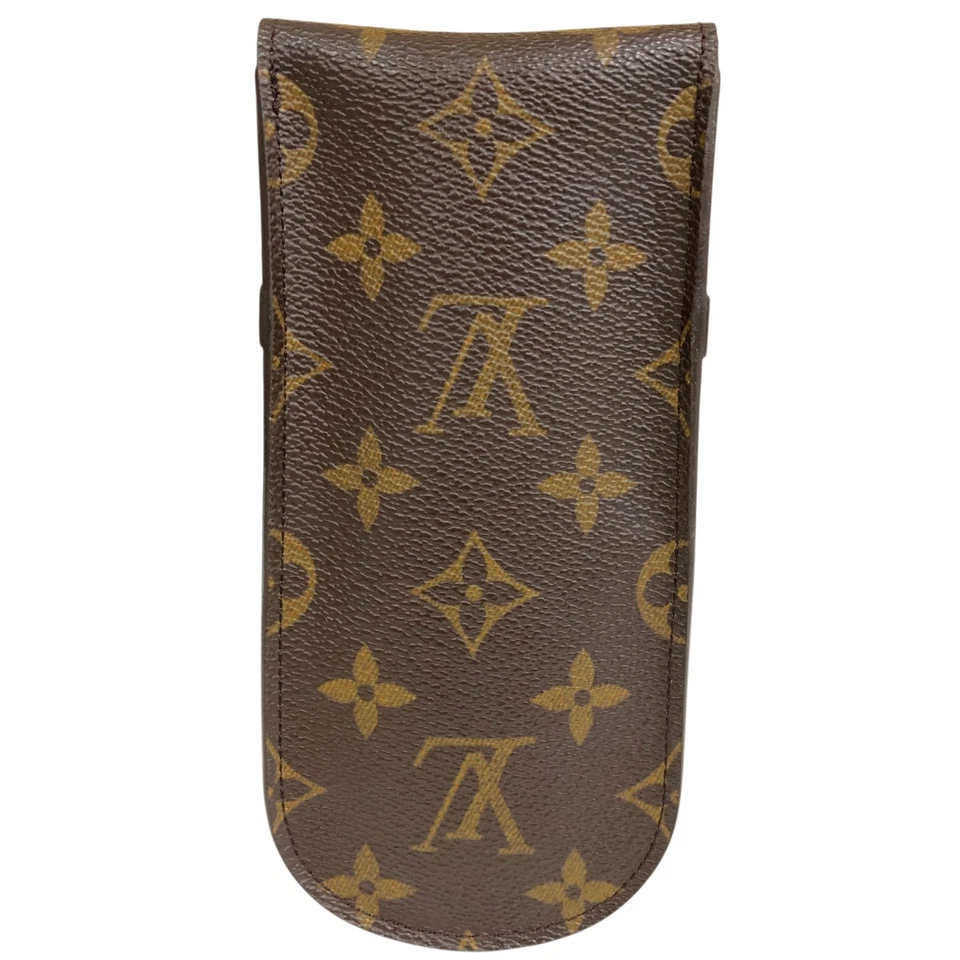 Auténtico Estuche Louis Vuitton Lunetas Rabat Gafas Estuche Monograma Estuches para Plumas M62970 Foto 2 de 4