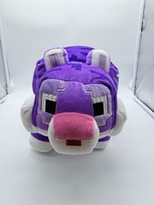 Minecraft Legends Purple Striped Tiger Jungle Cat Plush Stuffed Animal Toy