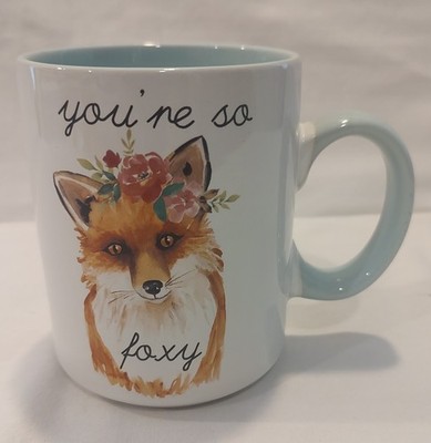 Love Your Mug '' you're so foxy'' Coffee Tea Mug - 12 oz. - EUC