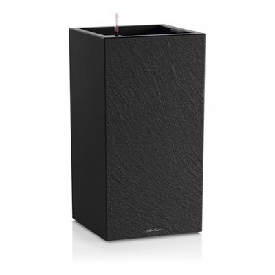 Lechuza Pflanzgefäß Canto Slatestone 40 high dark grey 15956