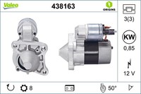 Anlasser FÜR Dacia Sandero (Bs ), Dacia Logan (Ls ) - Valeo 438163