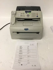 Brother IntelliFax 2820 – Monochrome Fax Machine – USB – 9K Page Count – Working