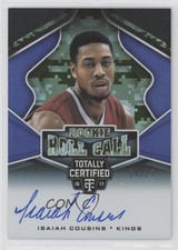 2016 Totally Certified Rookie Roll Call Camo 24/25 Isaiah Cousins #45 Auto p1r