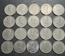 OLD MEXICO COIN lot Of 20 500 PESOS Madero Mexican coins rare LARGE DENOMINATION