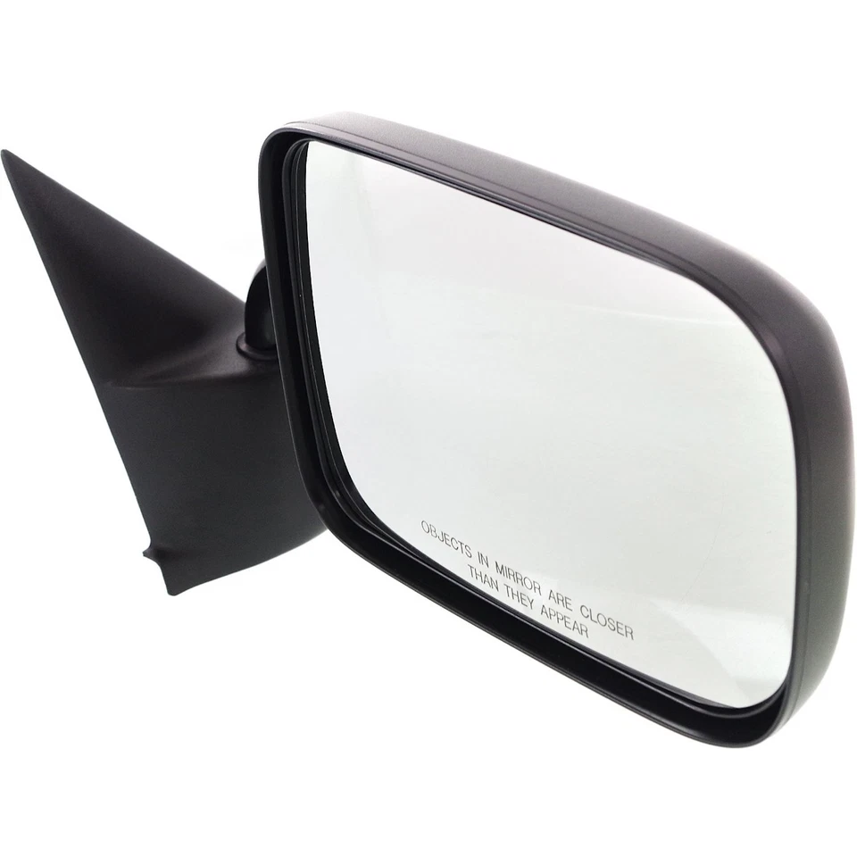 Manual Textured Side View Mirrors Pair Set of 2 for 94-97 Dodge Ram 2500 1500 - Image 4 of 4