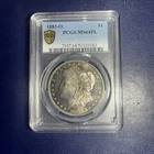 1883-O Morgan Silver Dollar PCGS MS64PL