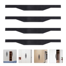 4 Pcs Hidden Handles for Cabinet Concealed Invisible Drawer Pulls