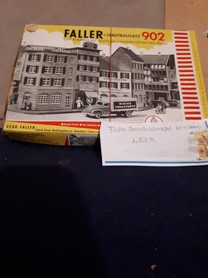 Faller Bausatz Schachtel 60 ger Jahre Nr.902