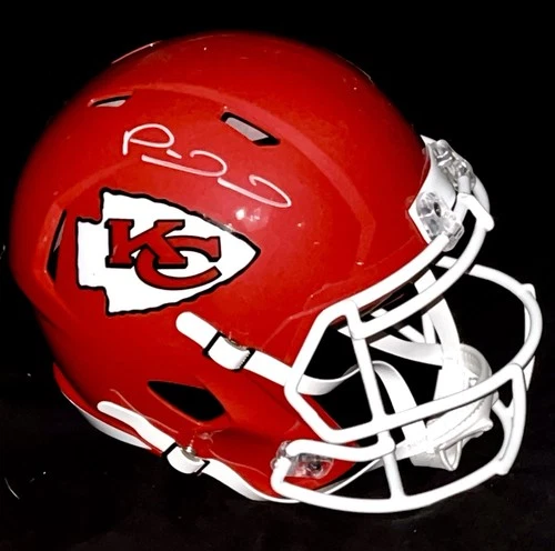 Patrick Mahomes Signed Full Size Speed Helmet KC Chiefs Auto *Steiner Auth*